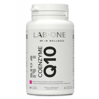Miniaturka artykułu - LAB ONE Coenzyme Q10, 60 kapsułek