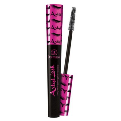 Miniaturka artykułu - DERMACOL Artistlash Mascara Black Tusz do rzęs, 1szt.