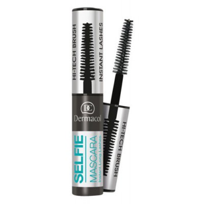 Miniaturka artykułu - DERMACOL Selfie Mascara Black Tusz do rzęs, 1szt.