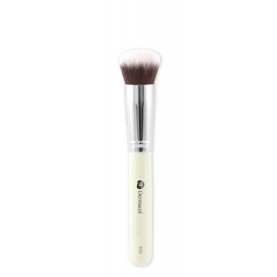 Miniaturka artykułu - DERMACOL Foundation&Powder Pędzel do podkładu i pudru D52, 1szt