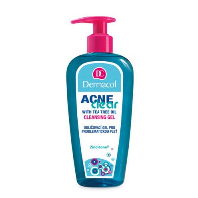 Miniaturka artykułu - DERMACOL Acneclear Żel do demakijażu, 200ml