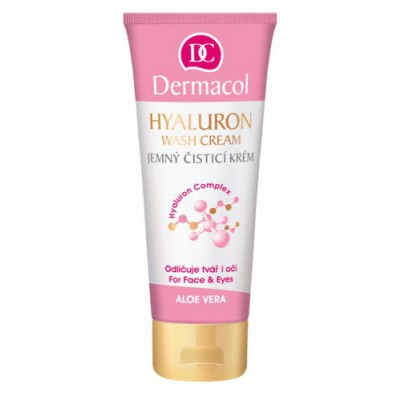 Miniaturka artykułu - DERMACOL Hyaluron wash cream Krem oczyszczający, 100ml