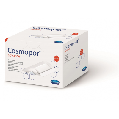 Miniaturka artykułu - COSMOPOR Advance Opatrunki jałowe 10x8cm, 25 szt.