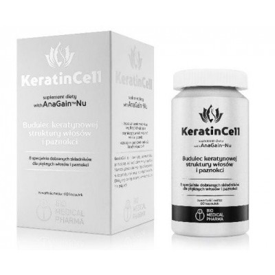 Miniaturka artykułu - KeratinCell, 60 kapsułek
