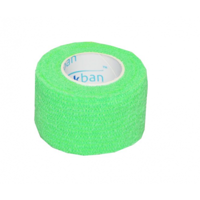 Stokban Bandaż elastyczny samoprzylepny neonowy zielony, 2,5cm x 4,5m