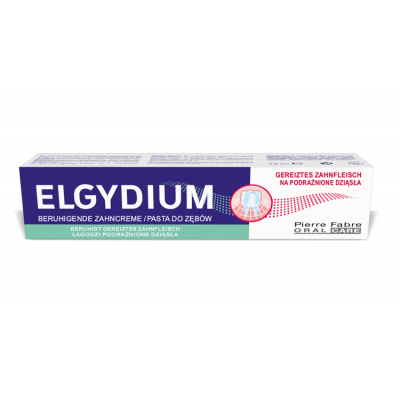ELGYDIUM Pasta do zęb&oacute;w na podrażnione dziąsła, 75ml