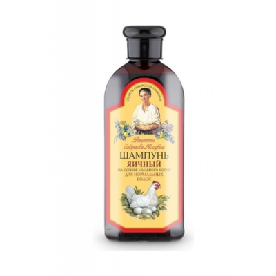Miniaturka artykułu - Babuszka Agafia Szampon jajeczny, 350ml