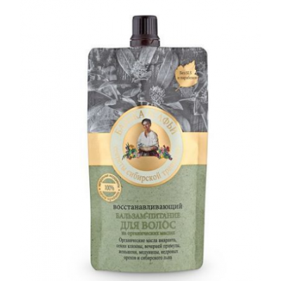 Miniaturka artykułu - BABUSZKA AGAFIA Balsam do włos&oacute;w odżywczo - regeneracyjny, 100ml