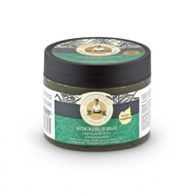 Miniaturka artykułu - Babuszka Agafia scrub do ciała JAŁOWCOWY, 300ml
