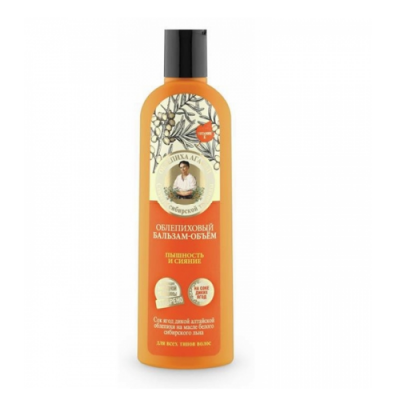 Miniaturka artykułu - Babuszka Agafia Odżywka do włos&oacute;w rokitnikowa, 280 ml