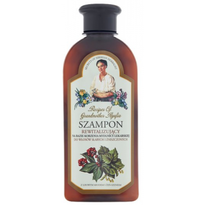 Miniaturka artykułu - Babuszka Agafia Szampon do włos&oacute;w zniszczonych, 350 ml
