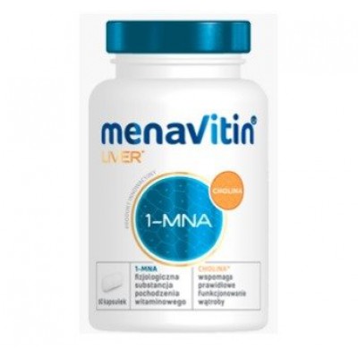 Miniaturka artykułu - Menavitin Liver, 60 kapsułek
