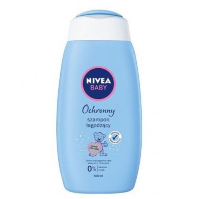 Miniaturka artykułu - NIVEA BABY Szampon delikatny łagodzący, 500ml