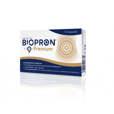 Miniaturka artykułu - Biopron 9 Premium, 10 kaps.