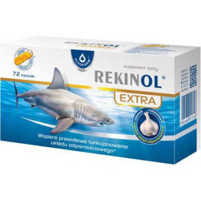 Miniaturka artykułu - Rekinol Extra, 72kaps