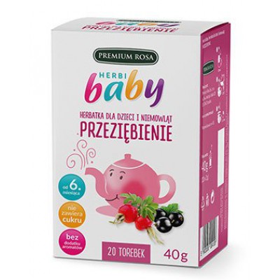 Miniaturka artykułu - Herbi Baby Herbatka przeziębienie, 20sasz.