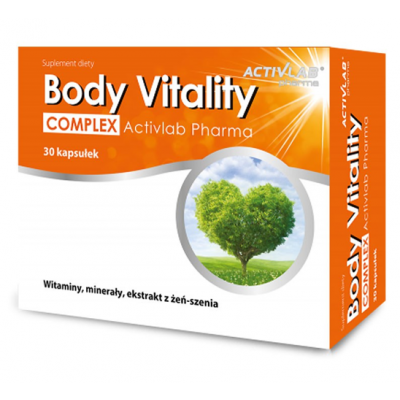 Miniaturka artykułu -  ACTIVLAB Body Vitality Complex 50+, 30 tabl.