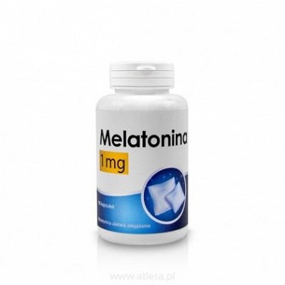 Miniaturka artykułu - UNIPRO Melatonina 1 mg, 90 kapsułek