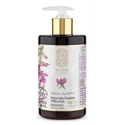 Miniaturka artykułu - Flora Siberica Kamchatka Rosebay Naturalny szampon zwiększający objętość włos&oacute;w, 480ml