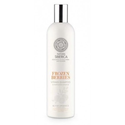 Miniaturka artykułu - NATURA SIBERICA Frozen Berries Biała Syberia Witaminowy szampon do włos&oacute;w, 400ml