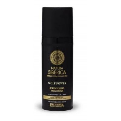 Miniaturka artykułu - Natura Siberica Men Wolf Power Tonizujący krem do twarzy dla mężczyzn, 50ml