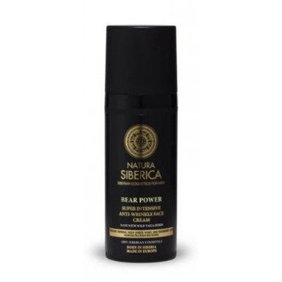 Miniaturka artykułu - Natura Siberica Men Bear Power Krem przeciwzmarszczkowy, 50ml