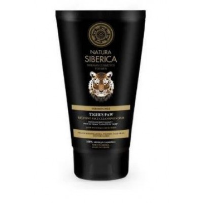 Miniaturka artykułu - Natura Siberica Men Tiger's Paw Orzeźwiający peeling do twarzy dla mężczyzn, 150ml