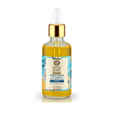 Miniaturka artykułu - NATURA SIBERICA ROKITNIKOWY Olejek do włos&oacute;w zniszczonych, 50ml