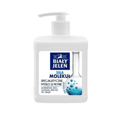 Miniaturka artykułu - BIAŁY JELEŃ Mydło w płynie Siła Molekuł, 500 ml