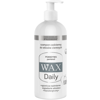 Miniaturka artykułu - WAX PILOMAX Daily Szampon włosy ciemne, 400ml