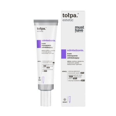 Miniaturka artykułu - tołpa estetic, odmładzanie. krem intensywnie odmładzający, 40 ml