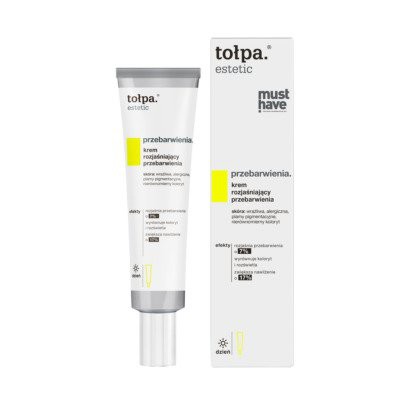 Miniaturka artykułu - tołpa estetic, przebarwienia. krem rozjaśniający przebarwienia, 40 ml