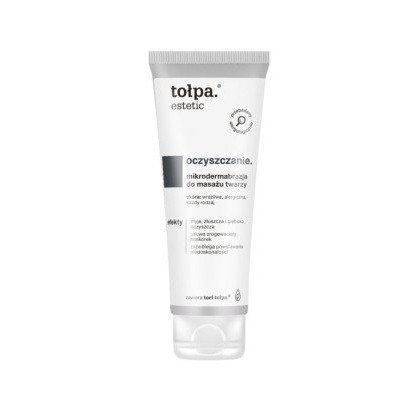 Miniaturka artykułu - tołpa estetic, oczyszczanie. mikrodermbrazja do masażu twarzy, 100 ml