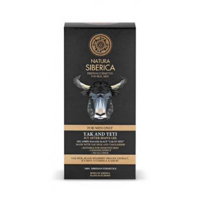 Miniaturka artykułu - NATURA SIBERICA Chłodzący żel po goleniu dla mężczyzn, 150 ml