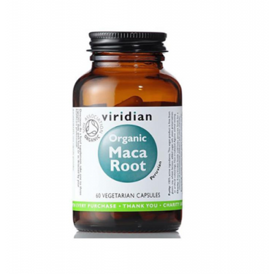 Miniaturka artykułu - Viridian Organiczny korzeń Maca, 60 kaps.