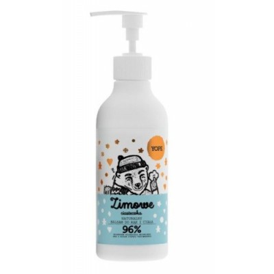 Miniaturka artykułu - YOPE Zimowe Ciasteczka, Balsam do Rąk i Ciała, 300ml