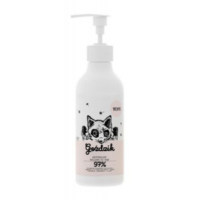 Miniaturka artykułu - YOPE balsam do rąk goździk, 300ml