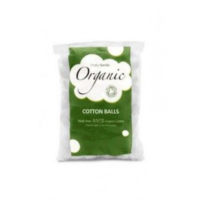 Miniaturka artykułu - Simply Gentle, Organiczne Waciki w Kulkach, 100 sztuk