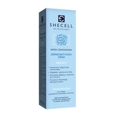 Miniaturka artykułu - SHECELL DERMATOLOGIC Dermoaktywny krem do sk&oacute;ry odwodnionej, 40 ml