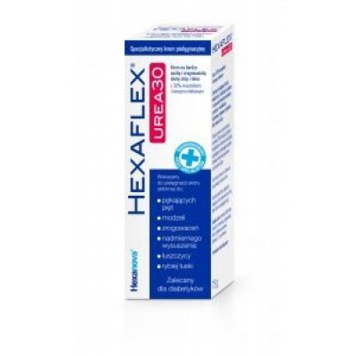 Miniaturka artykułu - HEXAFLEX UREA 30 Krem na bardzo suchą sk&oacute;rę, 75 g