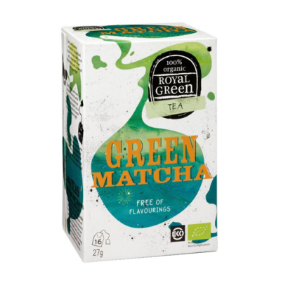ROYAL GREEN Herbata Green matcha, 27g