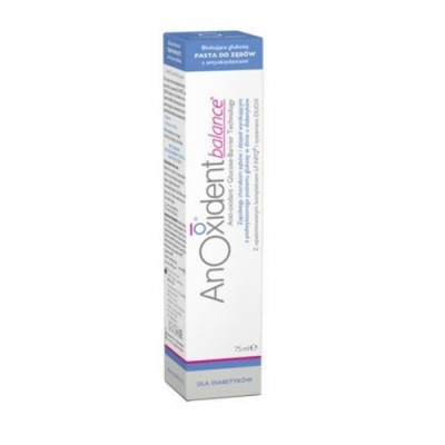 Miniaturka artykułu - ANOXIDENT Balance Pasta do zęb&oacute;w, 75 ml