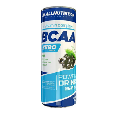 Miniaturka artykułu - Allnutrition BCAA power drink płyn, 250 ml