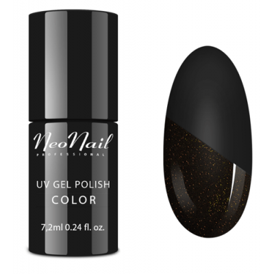 Miniaturka artykułu - NeoNail Lakier hybrydowy Top Glow Gold 7240-7, 7 ml