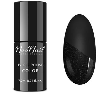 Miniaturka artykułu - NeoNail Lakier hybrydowy Top Glow Silver 7241-7, 7 ml