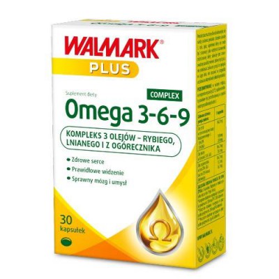 Miniaturka artykułu - Omega 3-6-9, 30 kaps.
