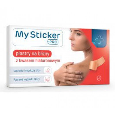 Miniaturka artykułu - MY STICKER PRO Plastry na blizny 1op.(2szt)