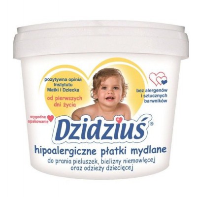 Miniaturka artykułu - DZIDZIUŚ Płatki mydlane, 400g