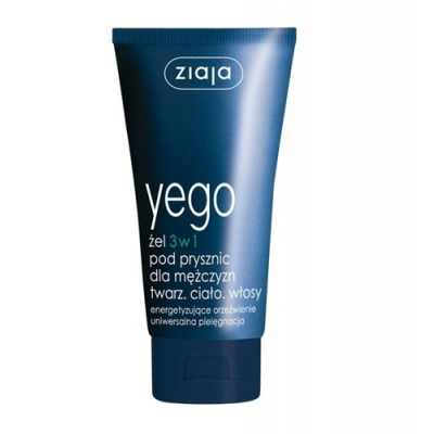 ZIAJA YEGO Żel 3w1 pod prysznic TRAVEL SIZE, 75 ml