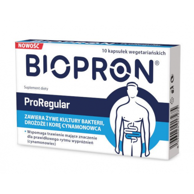 Miniaturka artykułu - Biopron ProRegular, 10 kaps.